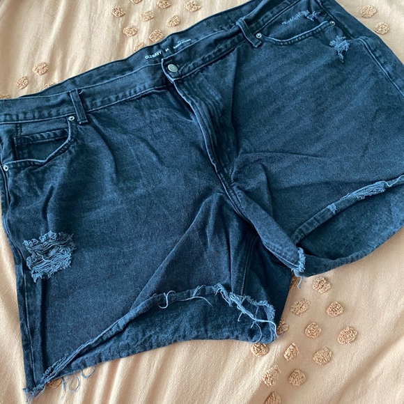 Old navy slouchy straight jean short - Picture 1 of 4
